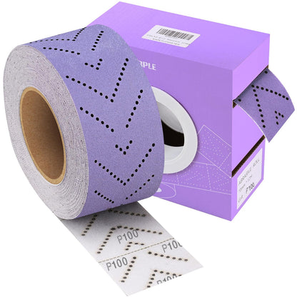 Purple Ceramic Sandpaper Roll 80 Grit 2-3/4" x 13 Yard