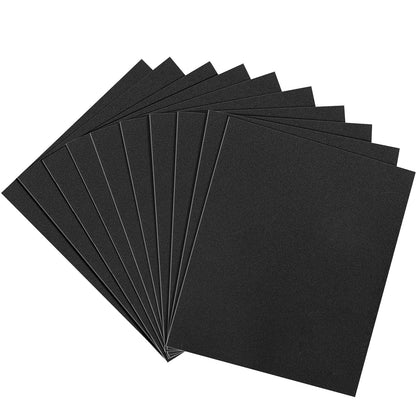Sandpaper Assortment, Wet Dry Sand Paper 9 x 3.6 Inch