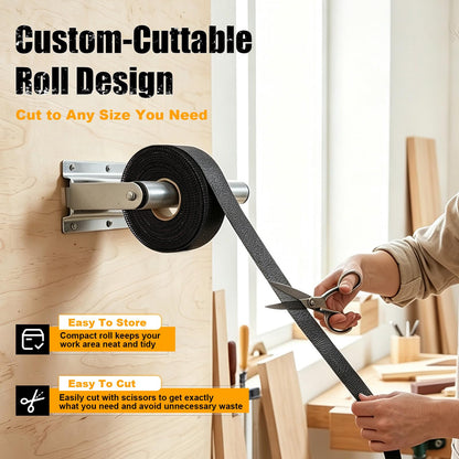 180 Grit Emery Cloth Roll for Copper Pipe Sanding 1-1/2 Inch