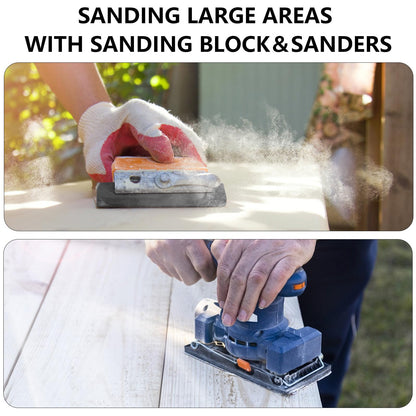 Sandpaper Assortment, Wet Dry Sand Paper 9 x 3.6 Inch