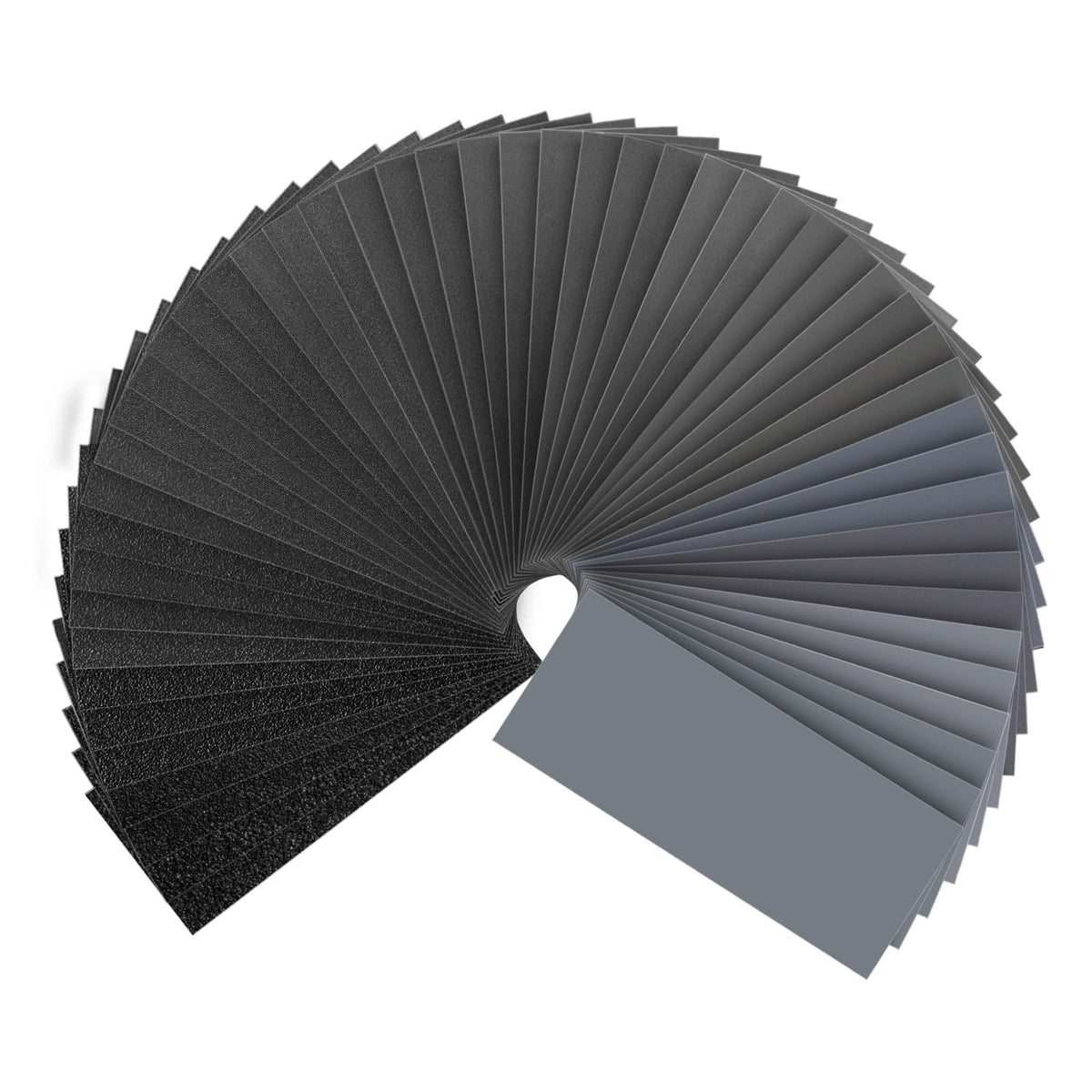Sandpaper Assortment, Wet Dry Sand Paper 9 x 3.6 Inch