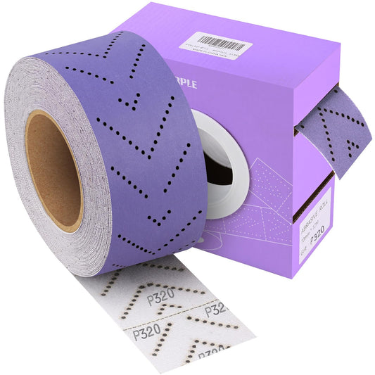 Purple Ceramic Sandpaper Roll 80 Grit 2-3/4" x 13 Yard