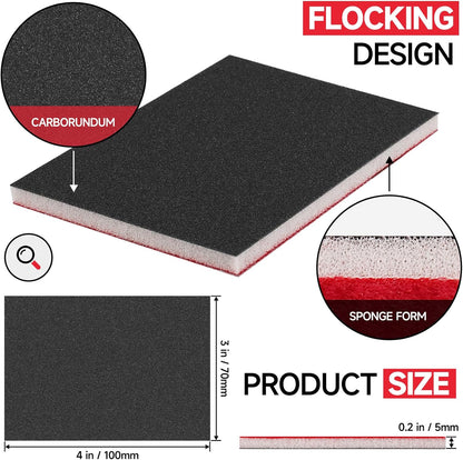 Shinboc 20 PCS Sanding Sponge, 180-3000 Grit Sand Paper Assortment Pack