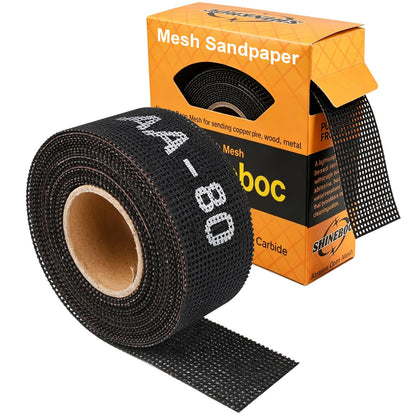 180 Grit Emery Cloth Roll for Copper Pipe Sanding 1-1/2 Inch