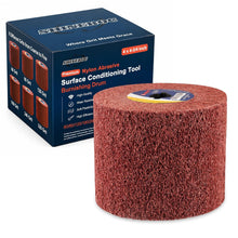 Shinboc 4.7 x 4 Inch Surface Conditioning Drum, 60 Grit Non-Woven Abrasive