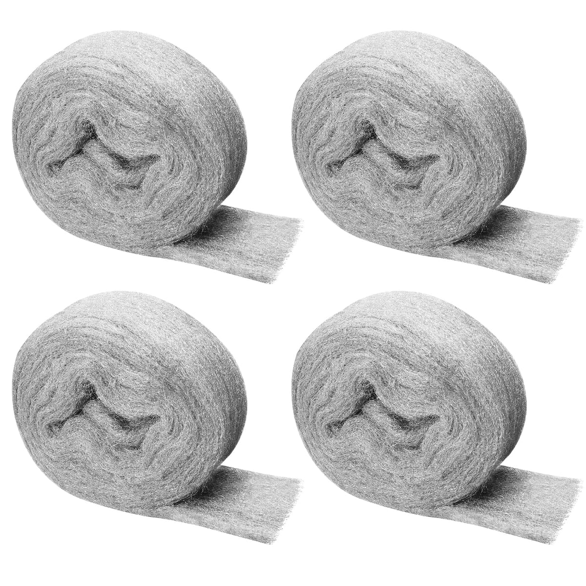 Steel Wool Mice Control, #1 Coarse, 3.1 inch x 13 ft, 4 Pack
