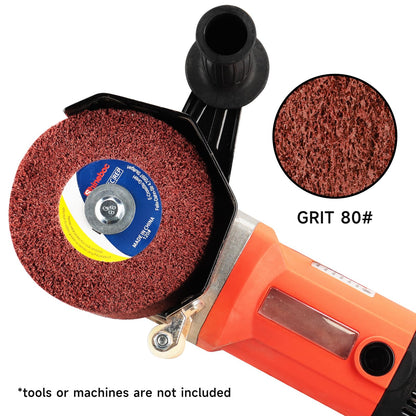 Shinboc 4.7 x 4 Inch Surface Conditioning Drum, 60 Grit Non-Woven Abrasive
