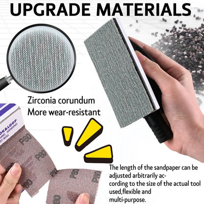 2-3/4" 120 Grit Ceramic Mesh Sandpaper Roll for Sanding Block