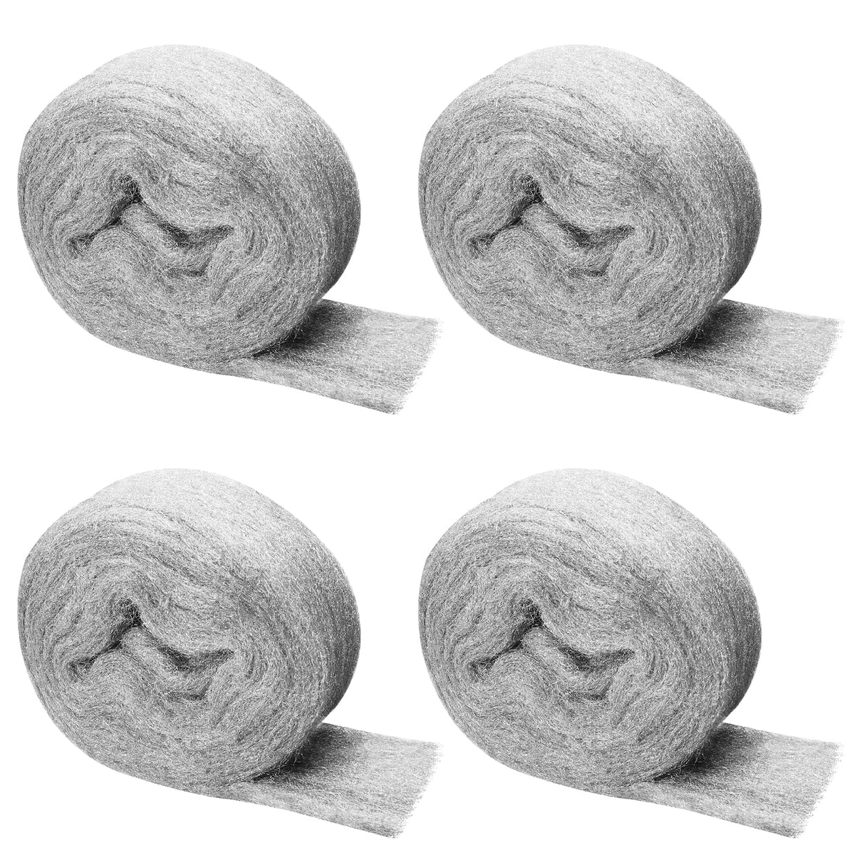 Steel Wool Mice Control, #1 Coarse, 3.1 inch x 13 ft, 4 Pack