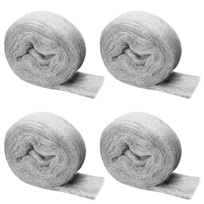 Steel Wool Mice Control, #1 Coarse, 3.1 inch x 13 ft, 4 Pack