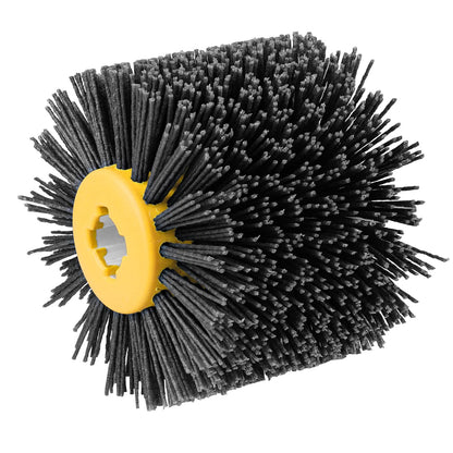 Shinboc 4.7 x 4 Inch Surface Conditioning Tool, 60 Grit Nylon Drawing Wheel