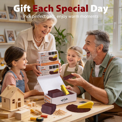 120Pcs 120–7000 Grit Micro Sander Kit for Corners and Small Spaces