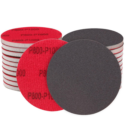 Shinboc 18 PCS 5 Inch Sanding Sponge Assortment, Bowling Ball Sanding Pads