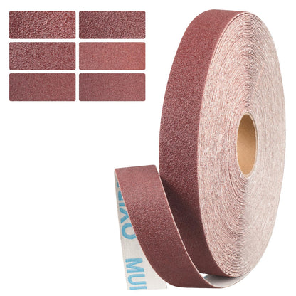 Emery Cloth Roll, 1 Inch x 20 Feet Heavy Duty Sandpaper, 6 Rolls