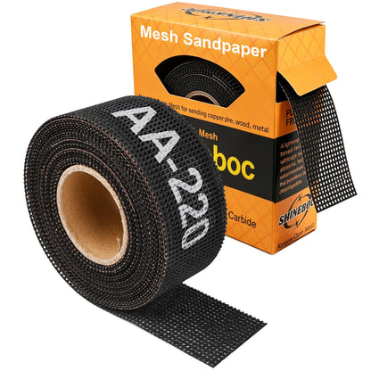 180 Grit Emery Cloth Roll for Copper Pipe Sanding 1-1/2 Inch
