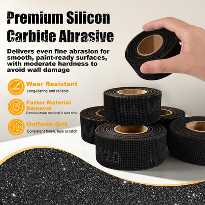 180 Grit Emery Cloth Roll for Copper Pipe Sanding 1-1/2 Inch