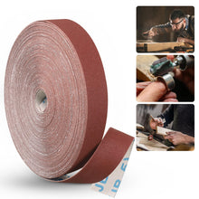 Emery Cloth Roll, 1 Inch x 20 Feet Heavy Duty Sandpaper, 6 Rolls