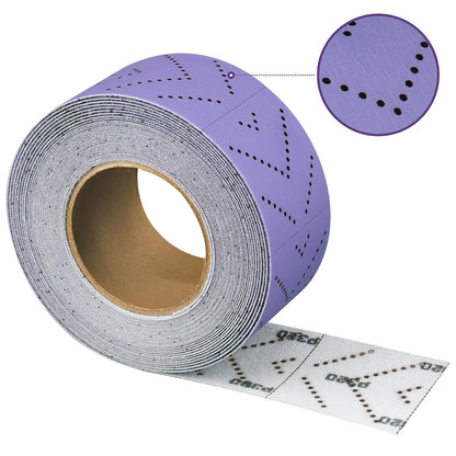 Purple Ceramic Sandpaper Roll 80 Grit 2-3/4" x 13 Yard