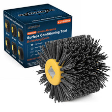 Shinboc 4.7 x 4 Inch Surface Conditioning Tool, 60 Grit Nylon Drawing Wheel