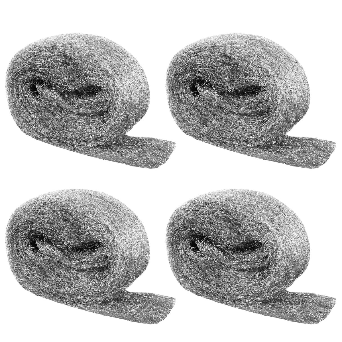 Steel Wool Mice Control, #1 Coarse, 3.1 inch x 13 ft, 4 Pack