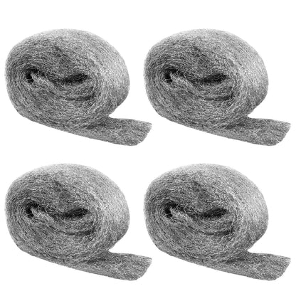 Steel Wool Mice Control, #1 Coarse, 3.1 inch x 13 ft, 4 Pack